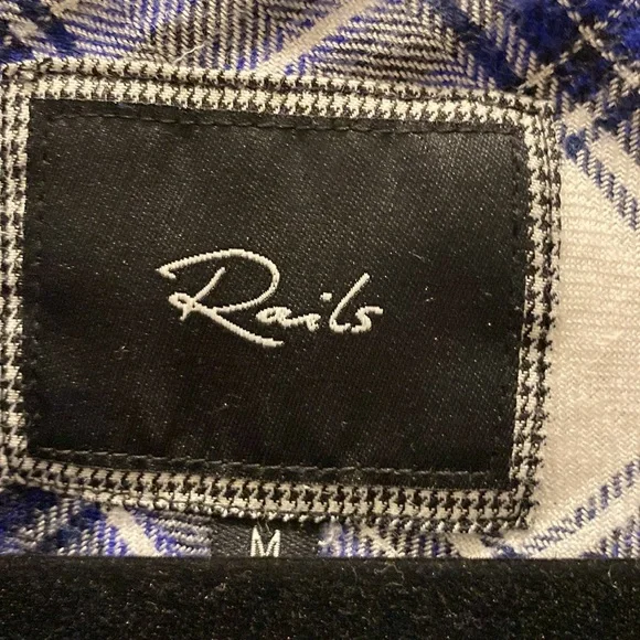 Rails check shirt.  Super soft. - Picture 2 of 5